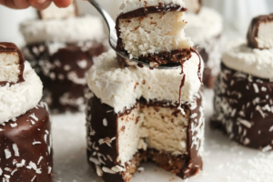 No-Bake Mini Bounty Cheesecakes