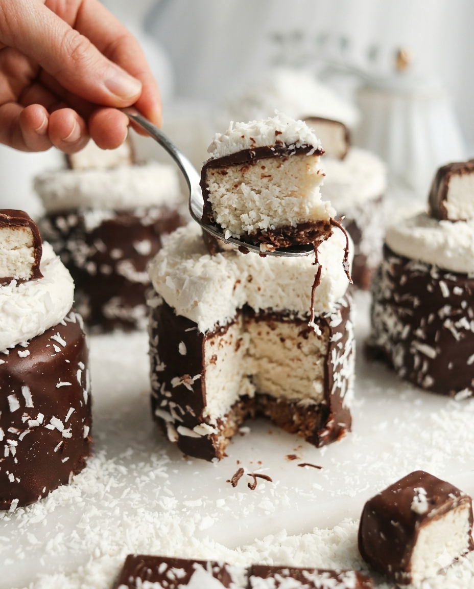 No-Bake Mini Bounty Cheesecakes