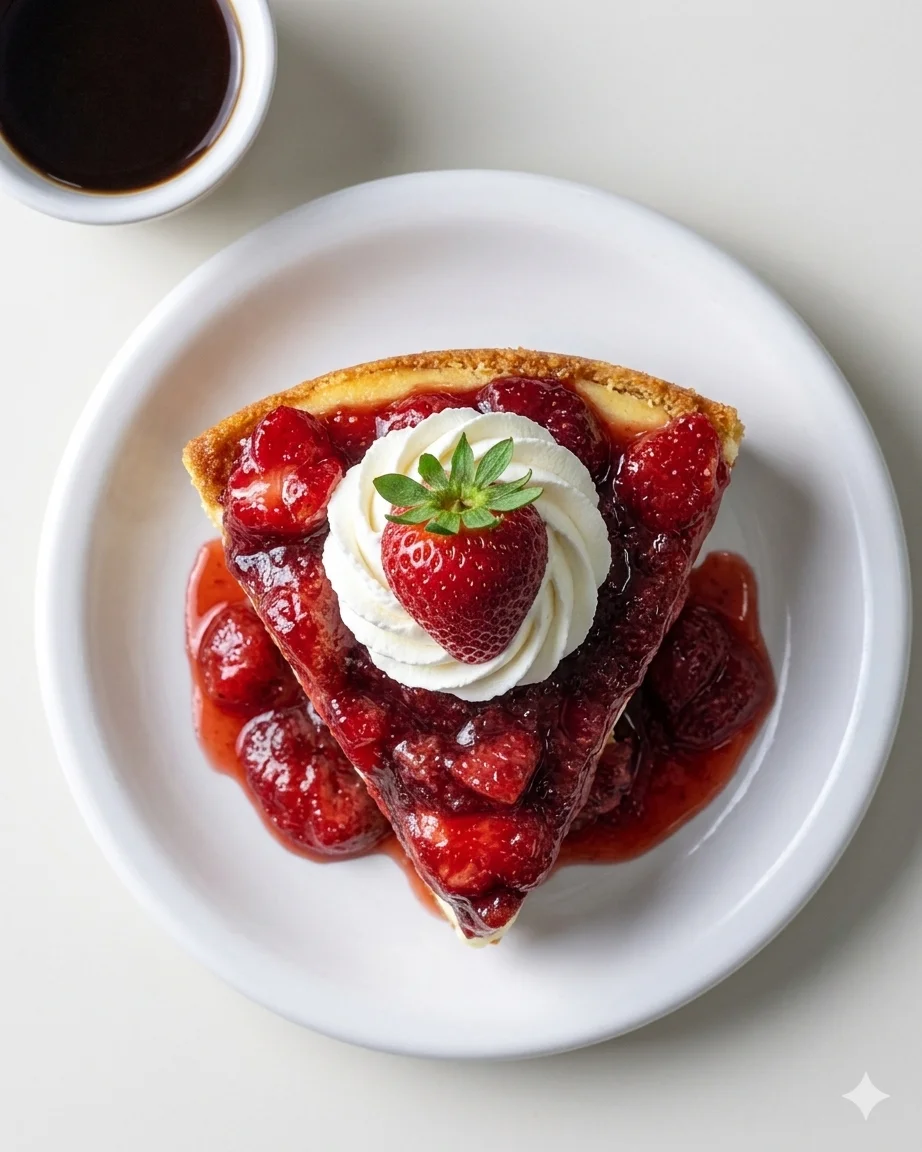 Strawberry Cheesecake Dump Cake
