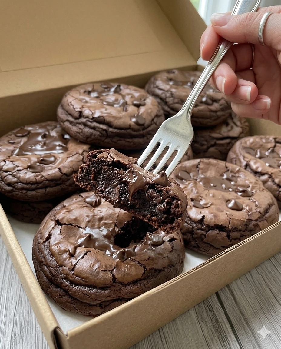 Fudgy Brownie Cookies