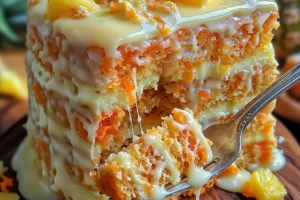 Hawaiian Carrot Pineapple Cake