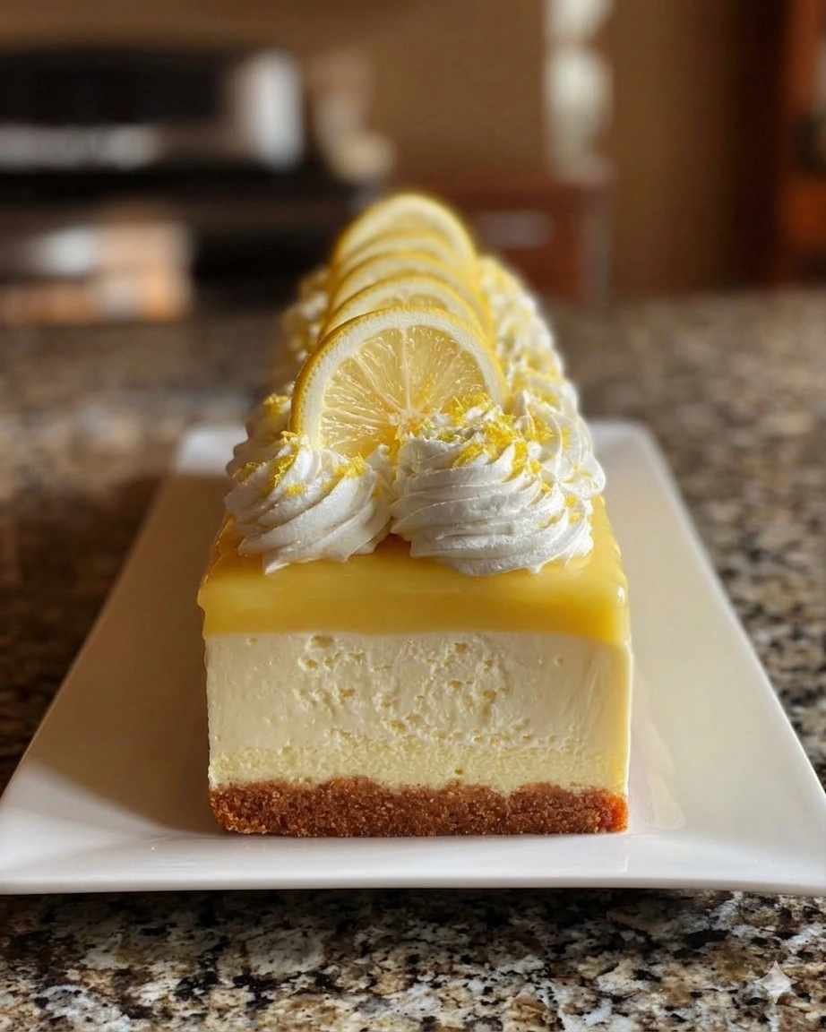 Lemon Bliss Cheesecake Mousse Cake