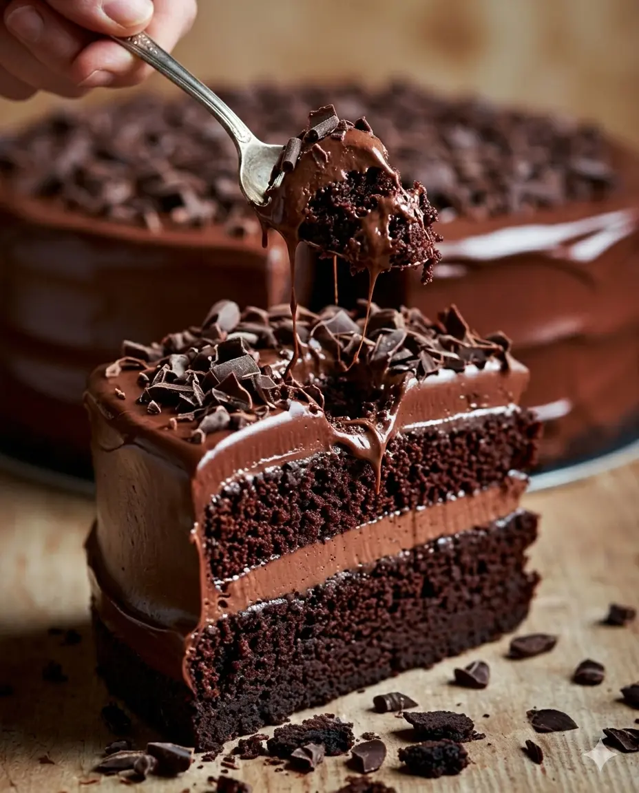 Ultimate Chocolate Truffle Cake