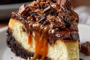 German Chocolate Cheesecake