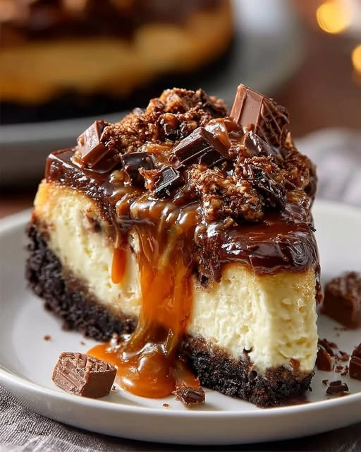 German Chocolate Cheesecake