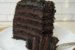 Great Wall of Chocolate Cake