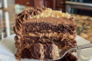 Homemade German Chocolate Cake