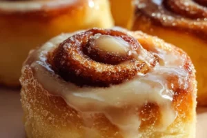 Mini Brown Butter Sourdough Cinnamon Buns