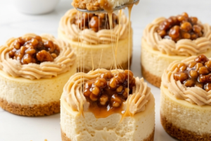 Mini Pecan Pie Cheesecakes