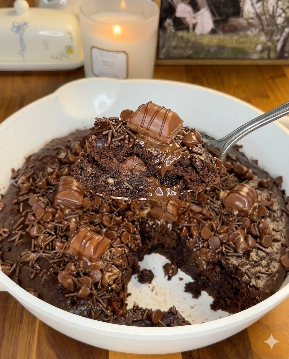Skillet Banana Chocolate Cake
