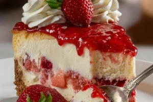 Strawberries & Cream Dream Layer Cake