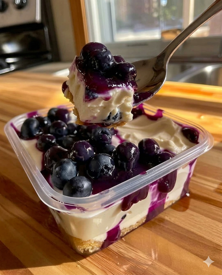 Sugar-Free Blueberry Cheesecake Bars