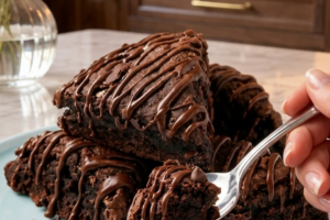 Triple Chocolate Scones