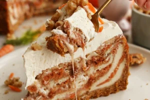 Vegan Carrot Cake Cheesecake