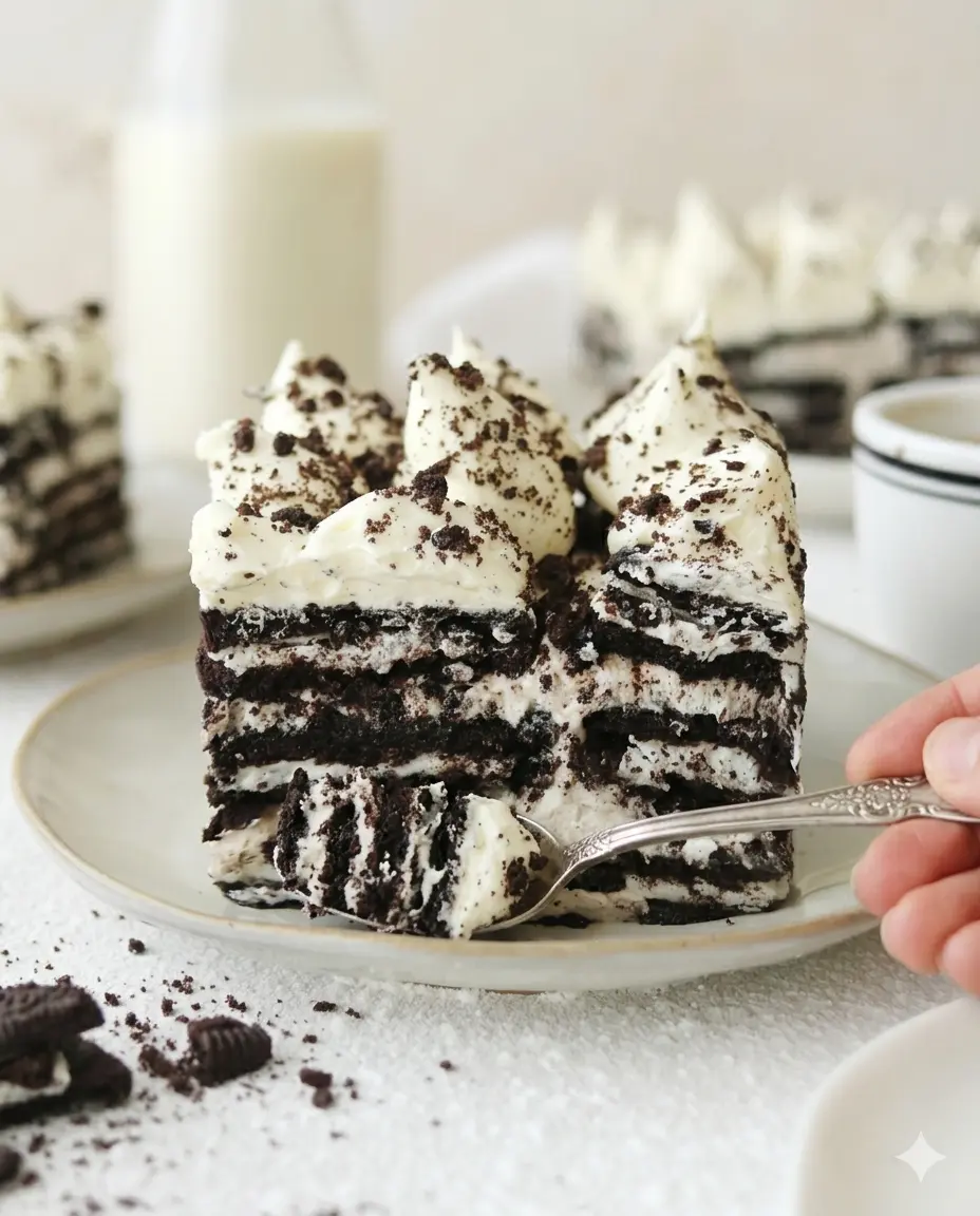 Vegan Oreo Tiramisu