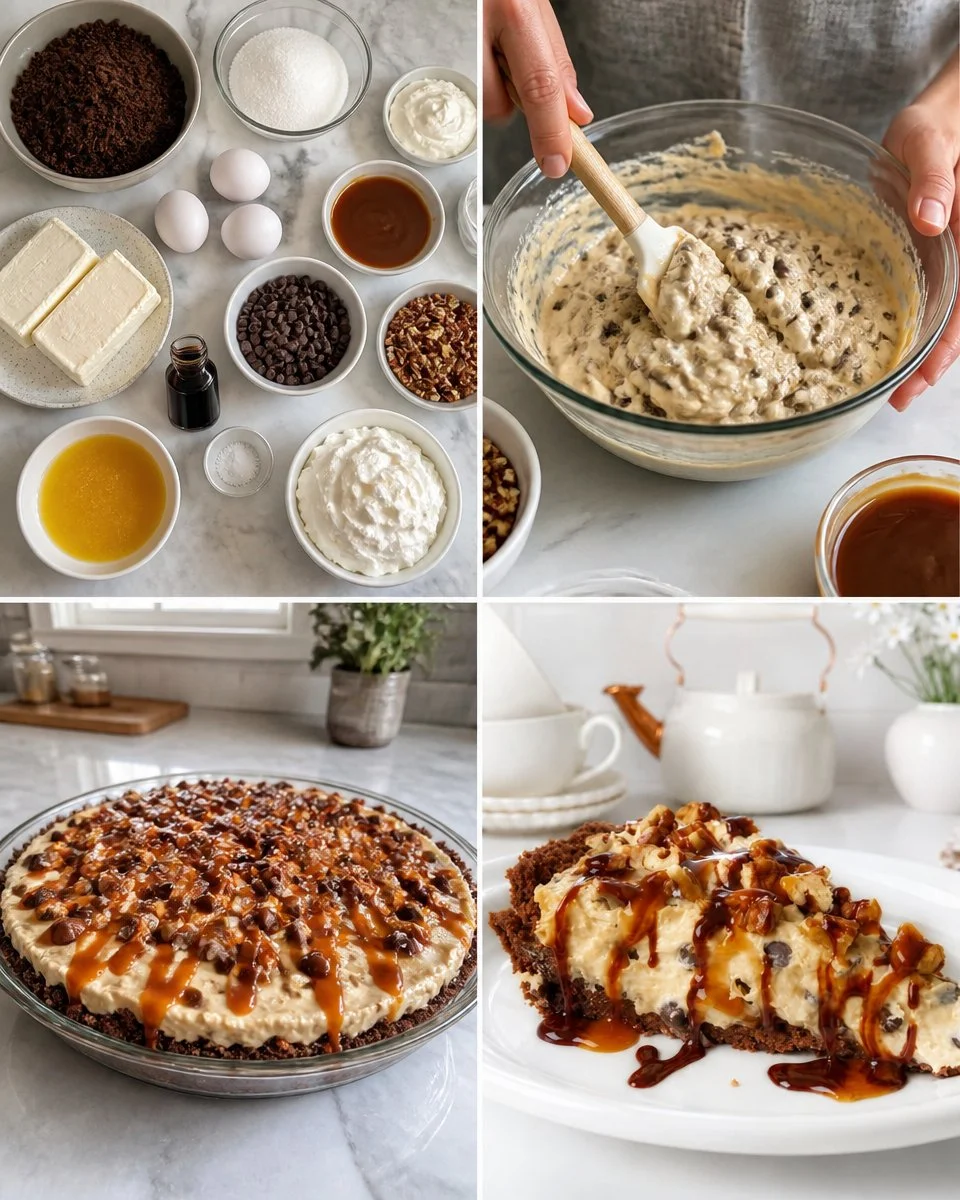 Bakery-Style Turtle Cheesecake