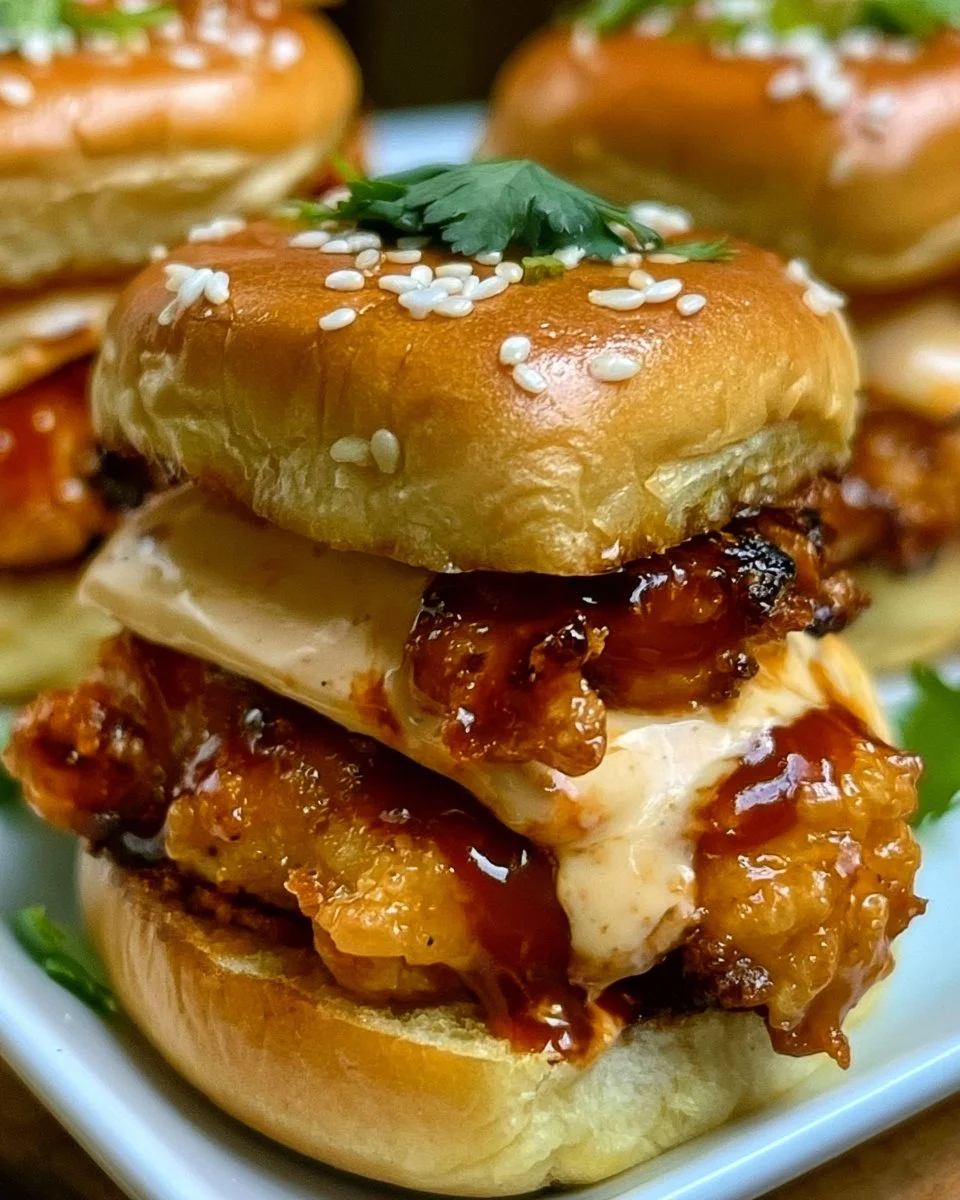 Bang Bang Chicken Sliders