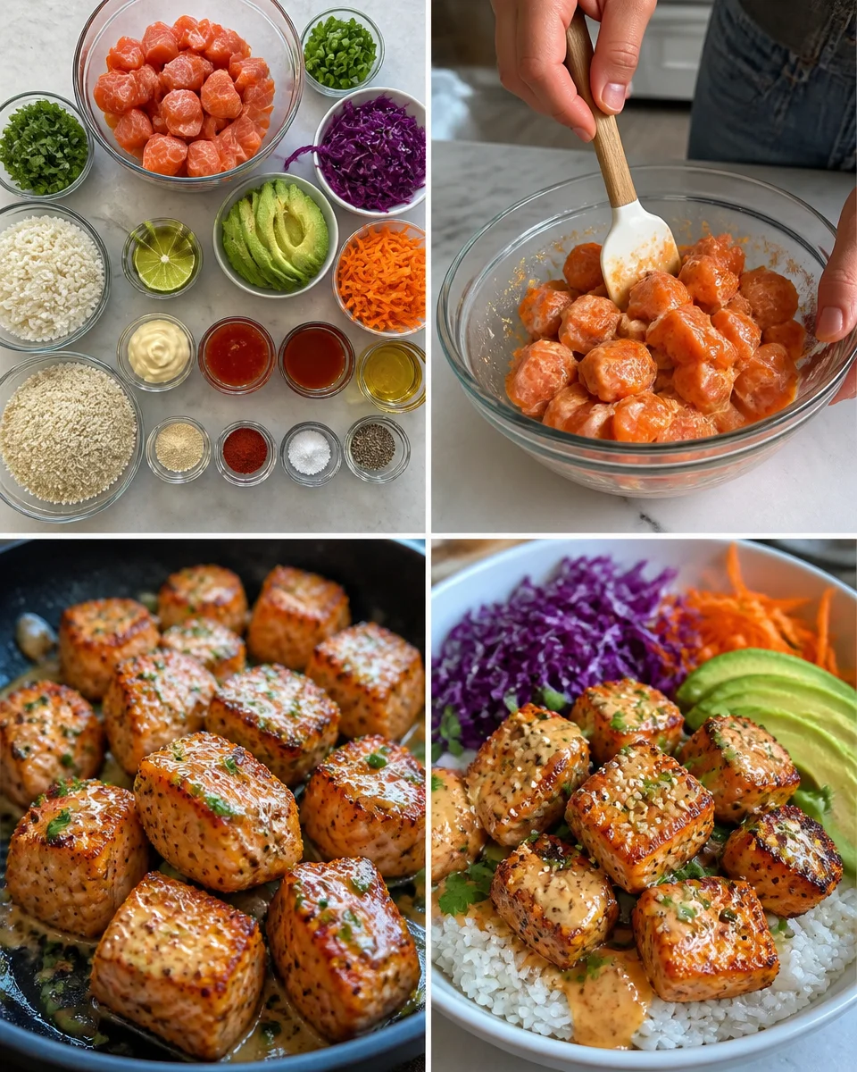 Bang Bang Salmon Bites