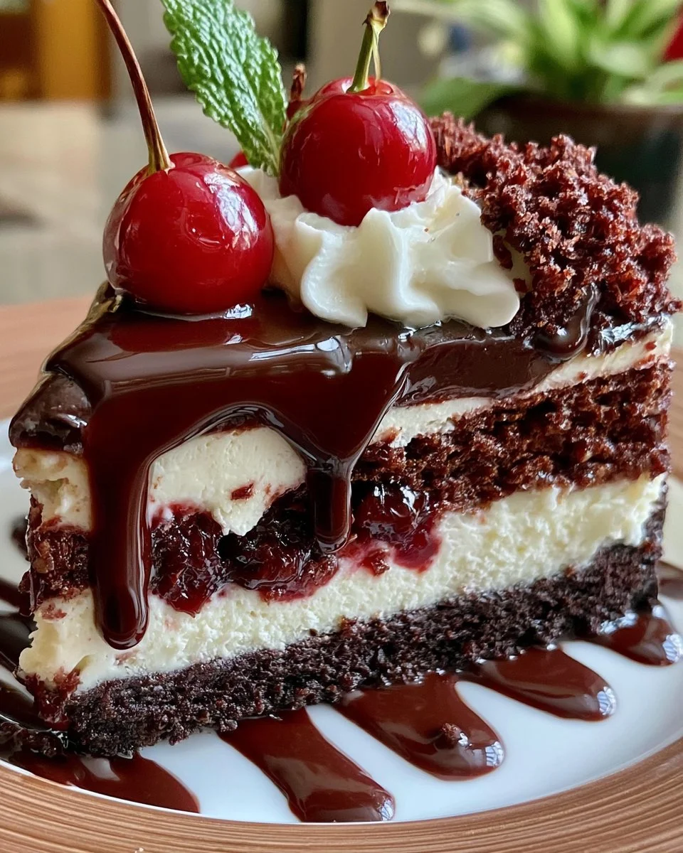 Black Forest Cheesecake Symphony