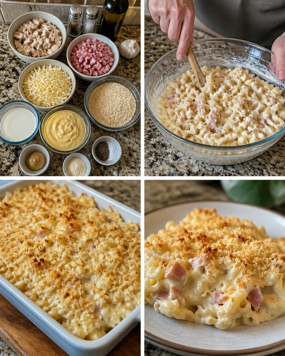 Chicken Cordon Bleu Casserole