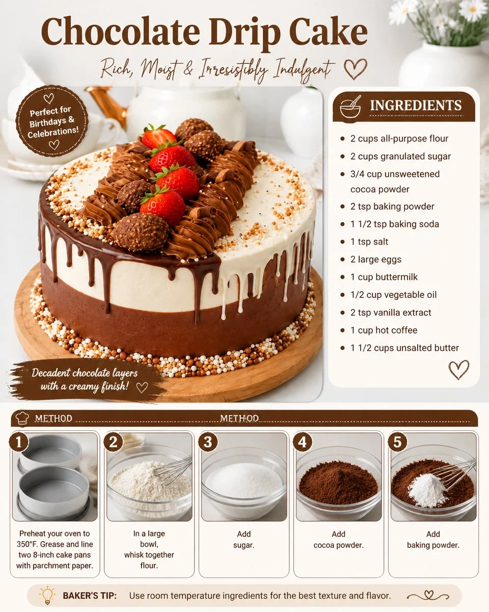 Chocolate Drip Cake