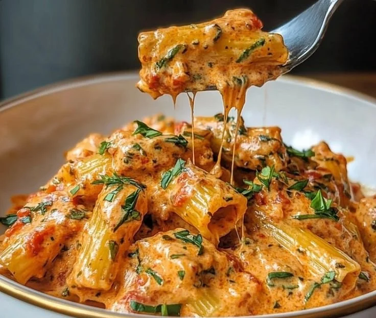 Creamy Tomato Garlic Pasta