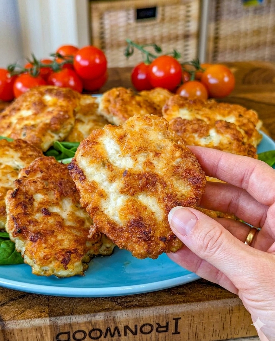 Crispy Chicken Fritters