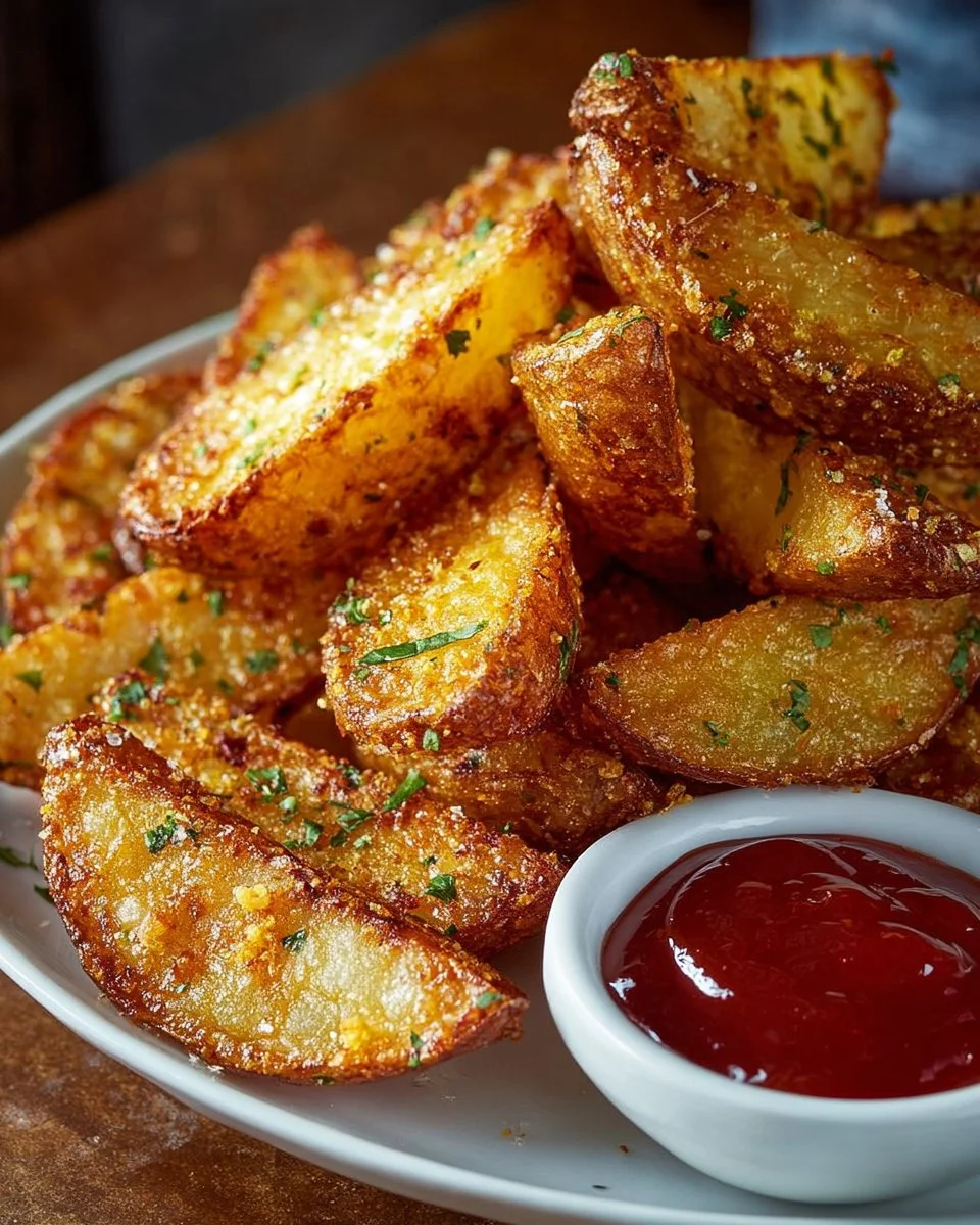 Crispy Potato Wedges