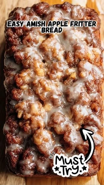 Easy Amish Apple Fritter Bread
