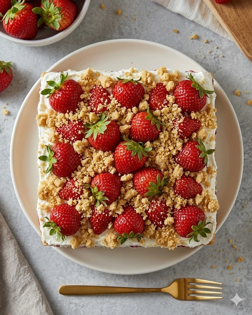 Strawberry Icebox Cake