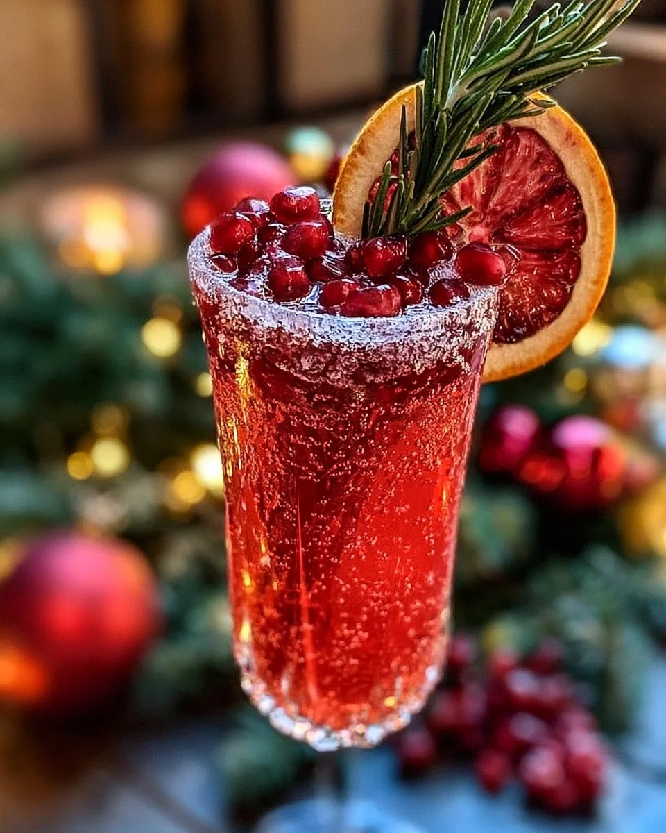 Festive Prosecco Cocktail
