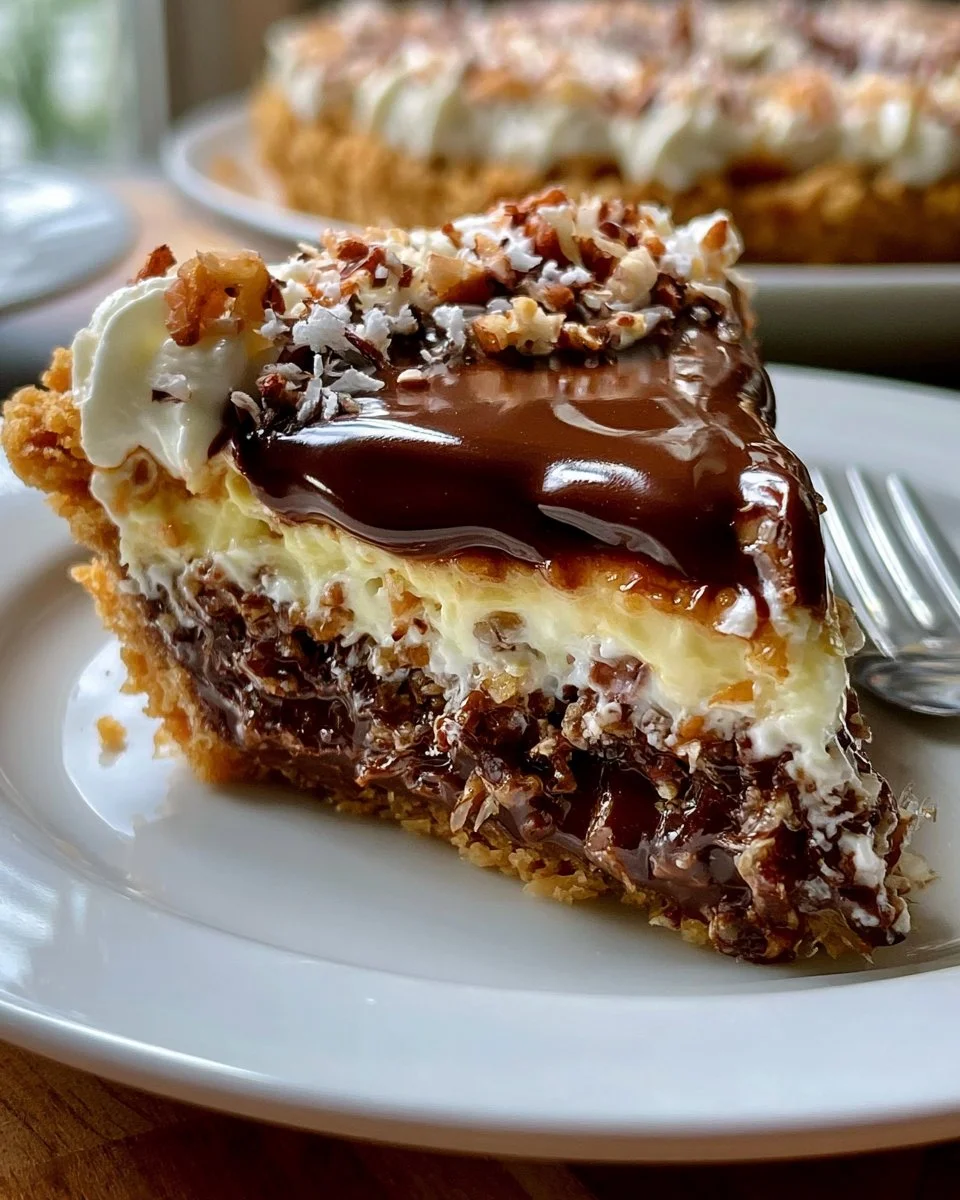 German Chocolate Cream Pie