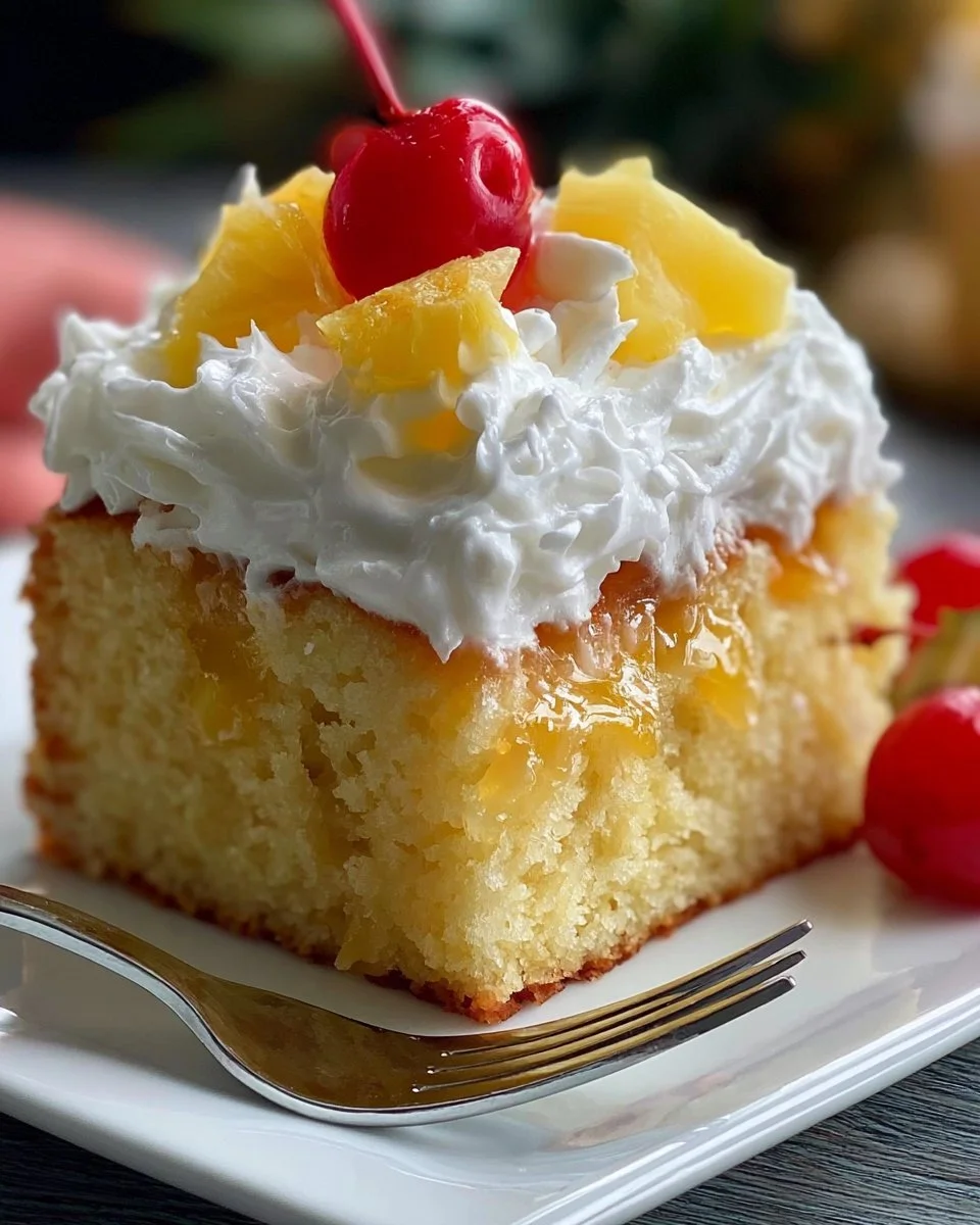 Hawaiian Poke Cake