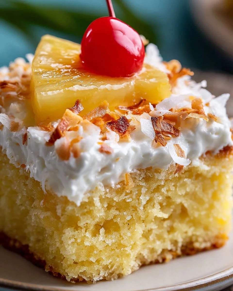 Hawaiian Poke Cake