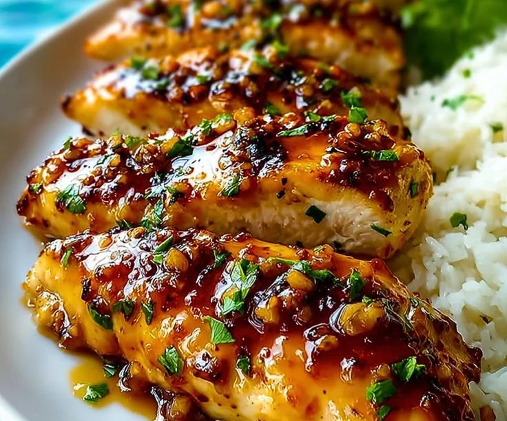 Honey Garlic Chicken Breasts
