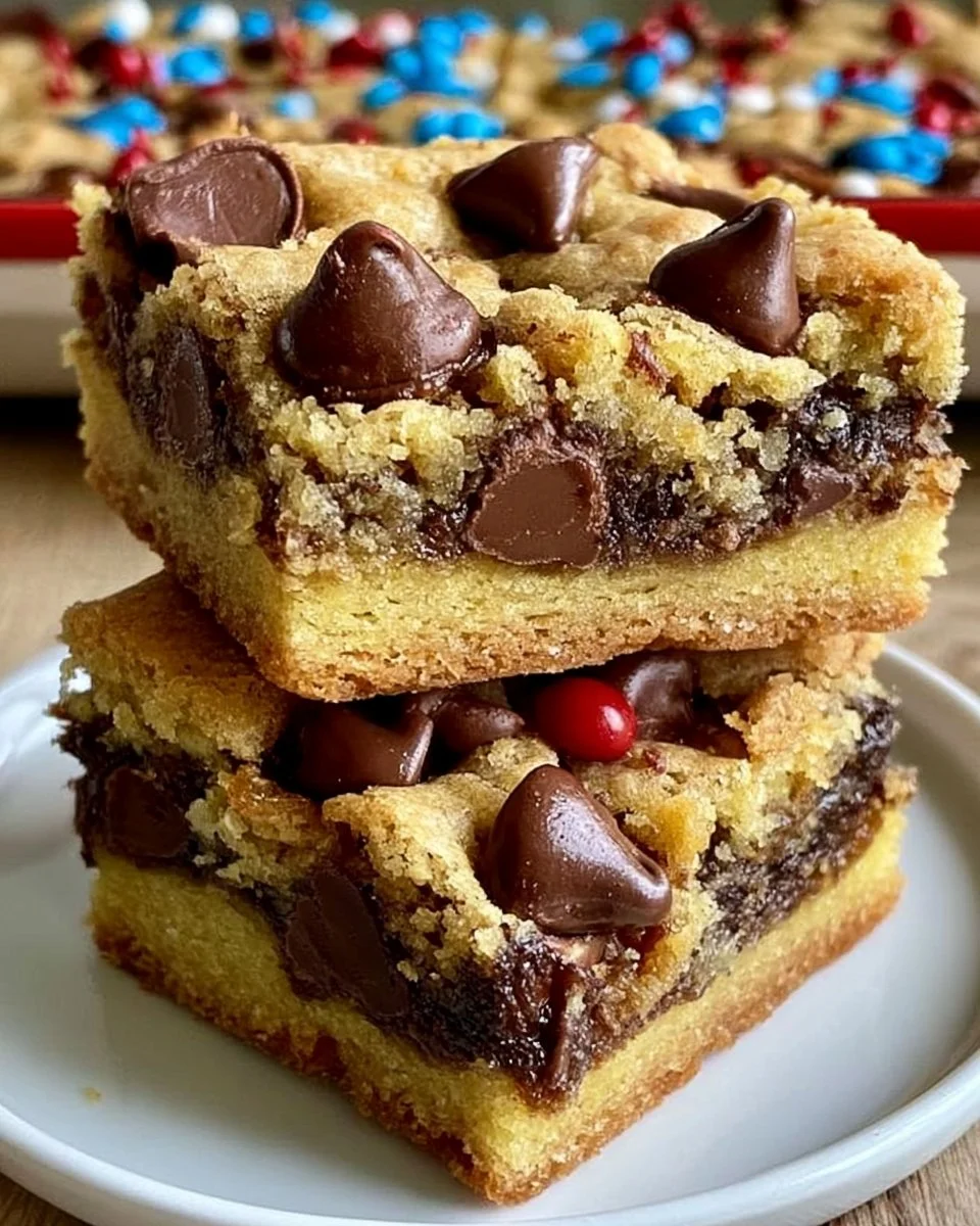Lazy Cake Cookie Bars