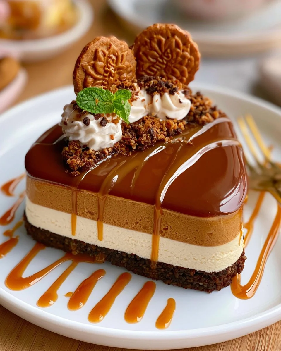 Lotus Caramel Dessert
