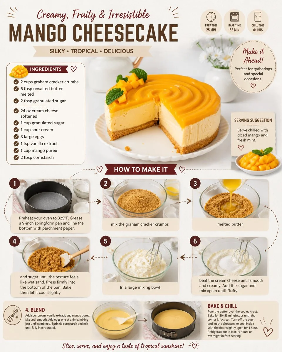 Mango Cheesecake