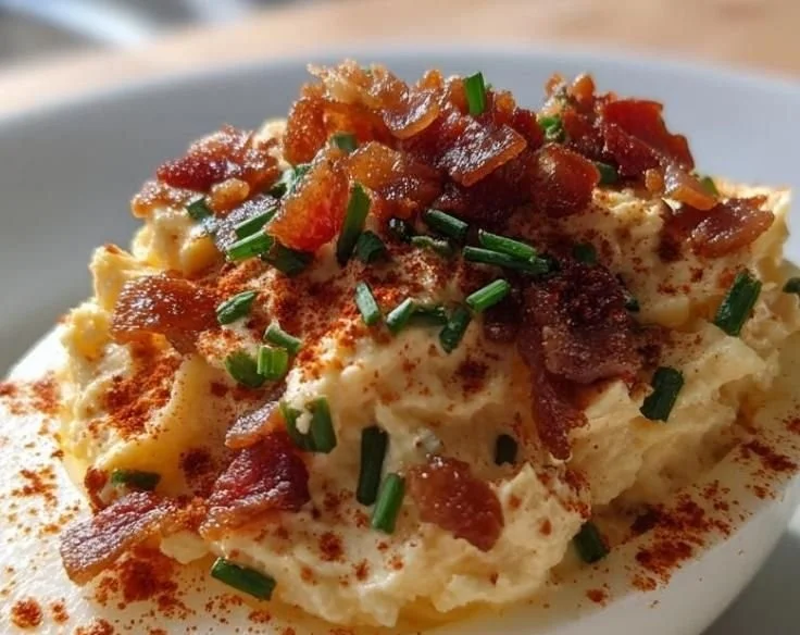 Million Dollar Bacon Deviled Eggs