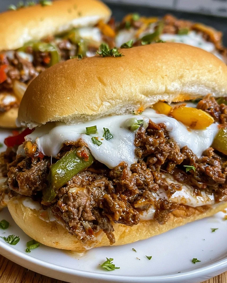 Philly Cheesesteak Sloppy Joe