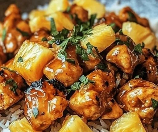Pineapple Chicken and Rice