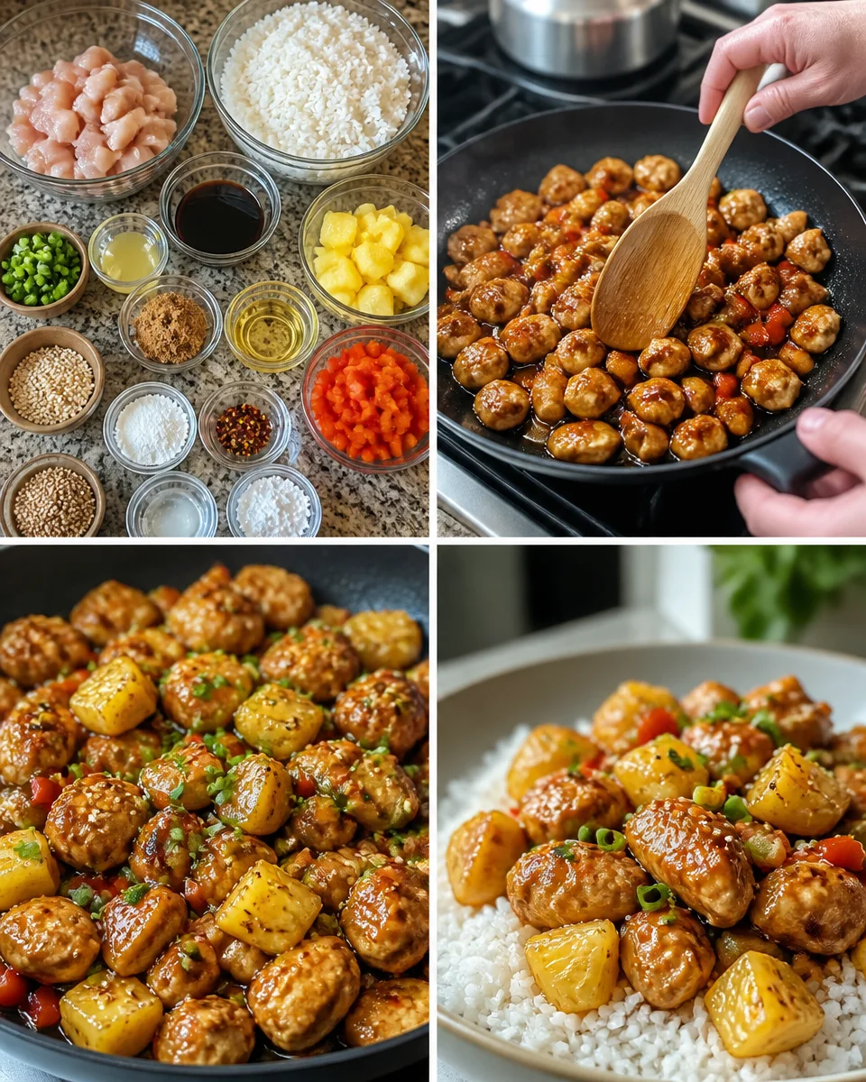 Pineapple Chicken and Rice