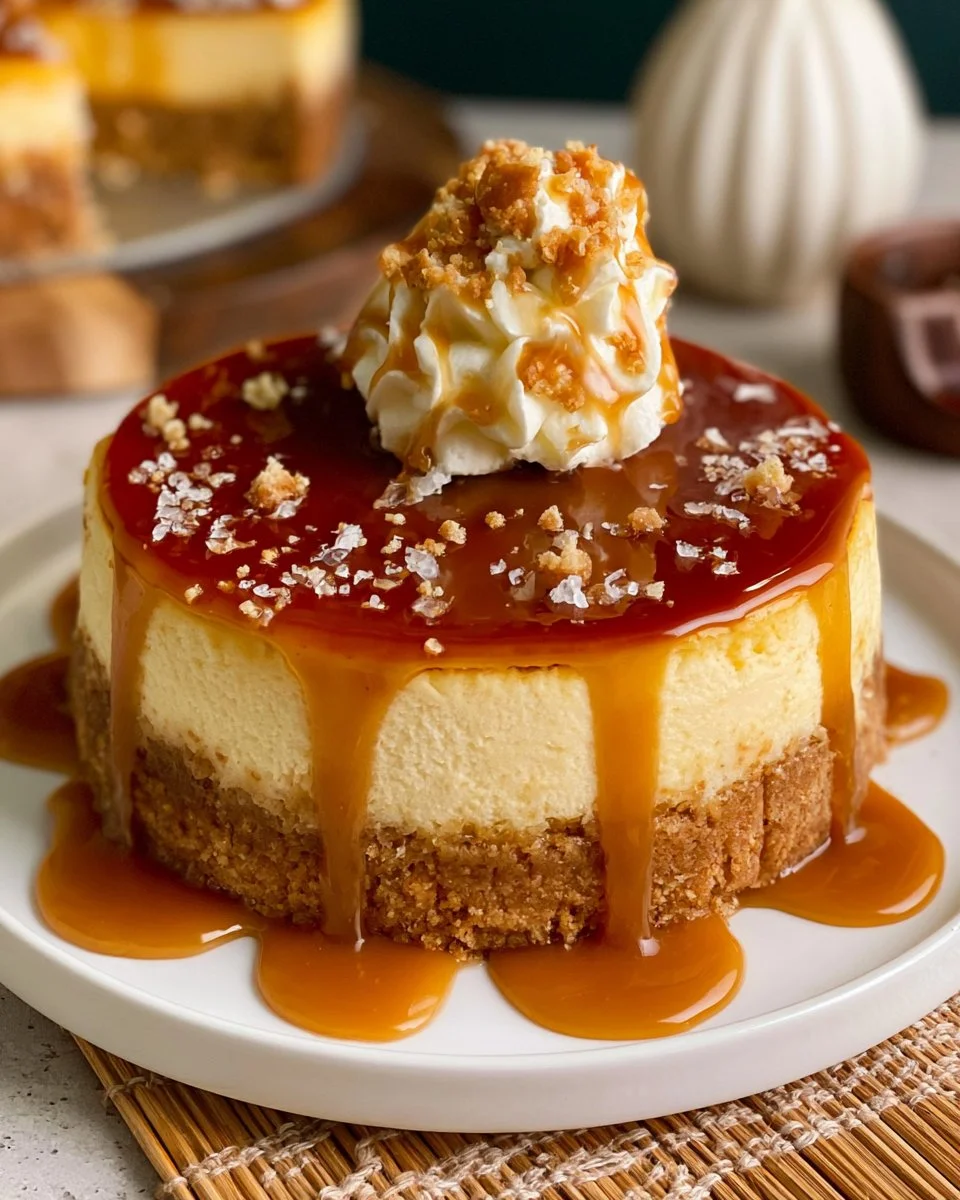 Salted Caramel Cheesecake