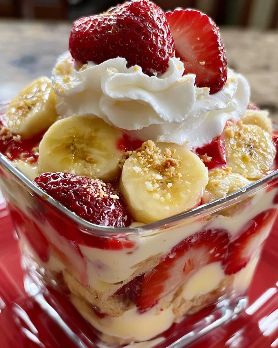 Strawberry Banana Pudding Dream