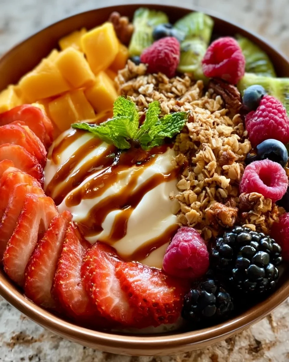 Yogurt Fruit Bowl
