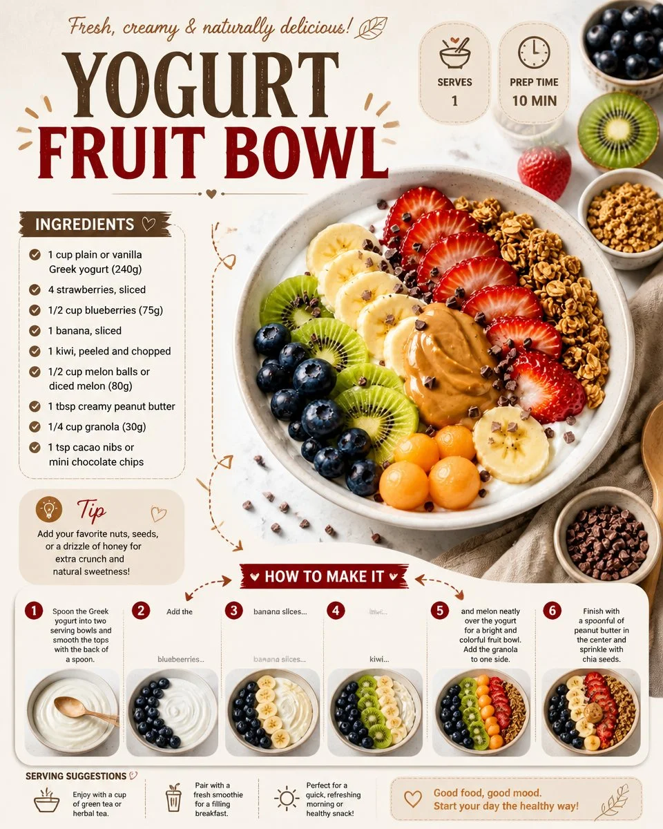 Yogurt Fruit Bowl