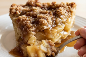 3-Ingredient Apple Pie Dump Cake