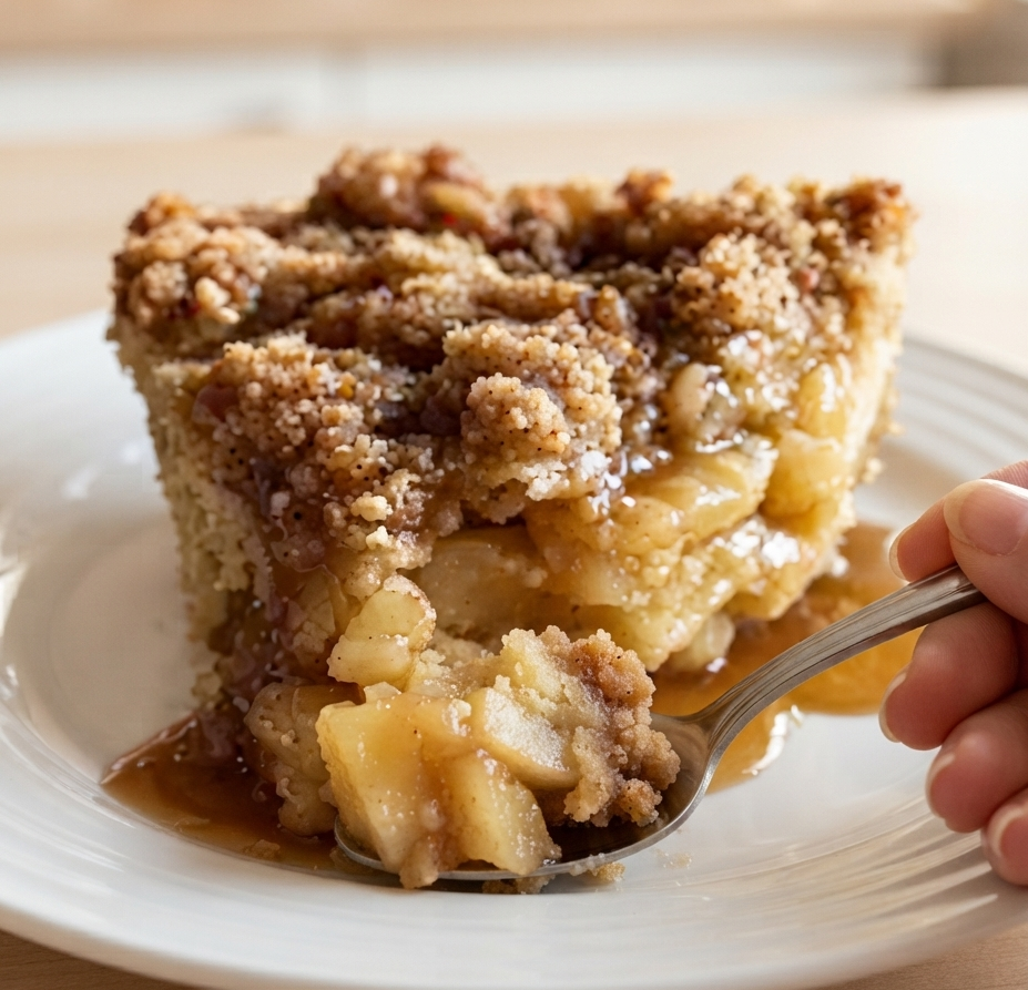 3-Ingredient Apple Pie Dump Cake