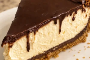 Boston Cream Pie Cheesecake