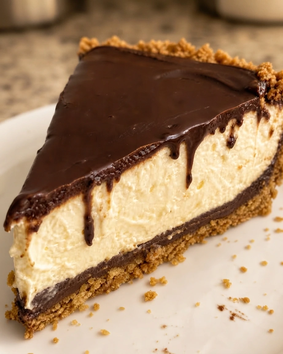 Boston Cream Pie Cheesecake